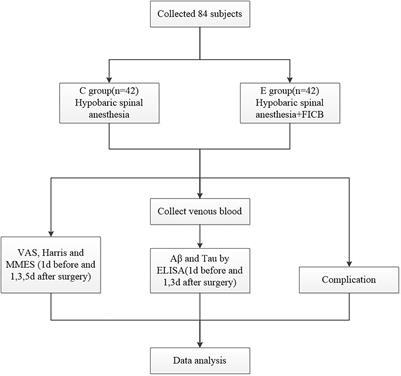 Fascia iliaca compartment block can reduce the incidence of early post-operative cognitive impairment in elderly patients with high-risk hip replacement